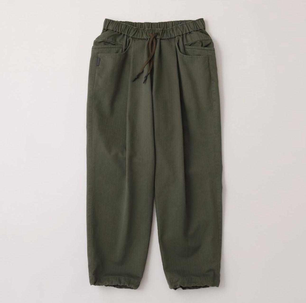 S.F.C 24FW - WIDE TAPERED EASY PANTS (HERRINGBONE)