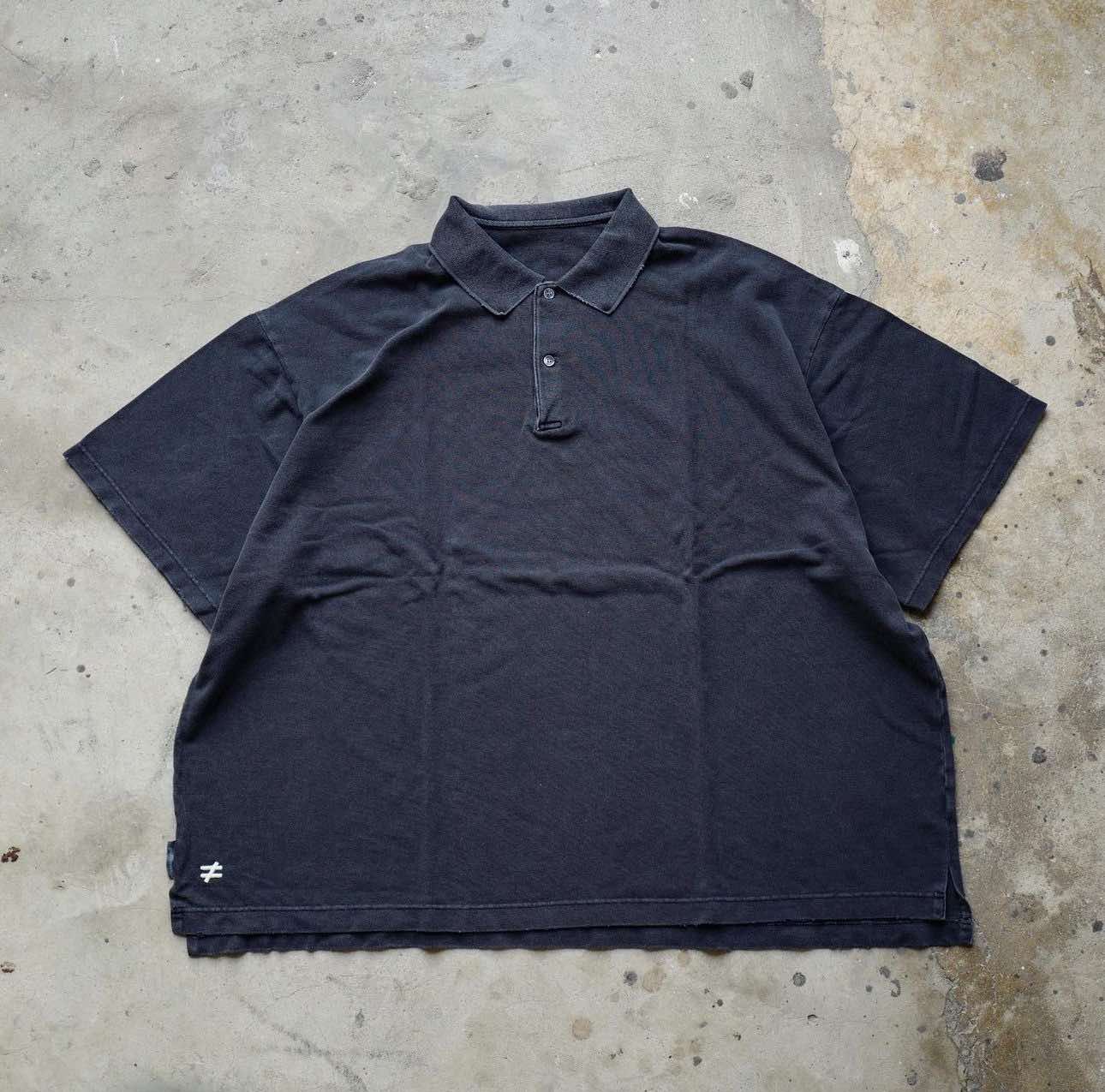 HANGEReering® BIG POLO SHIRT (P.D / DMDG) - NAVY