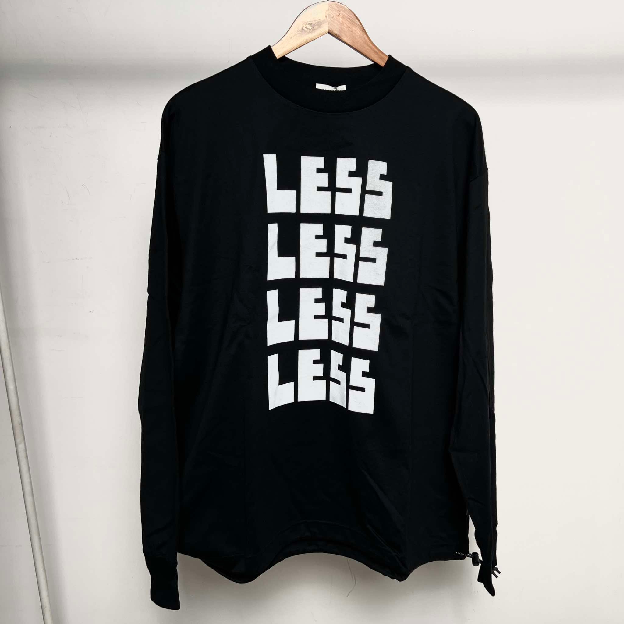 CLESSTE 24AW “LESS” MASSIVE L/S T-SHIRTS WITH DRAWSTRINGS