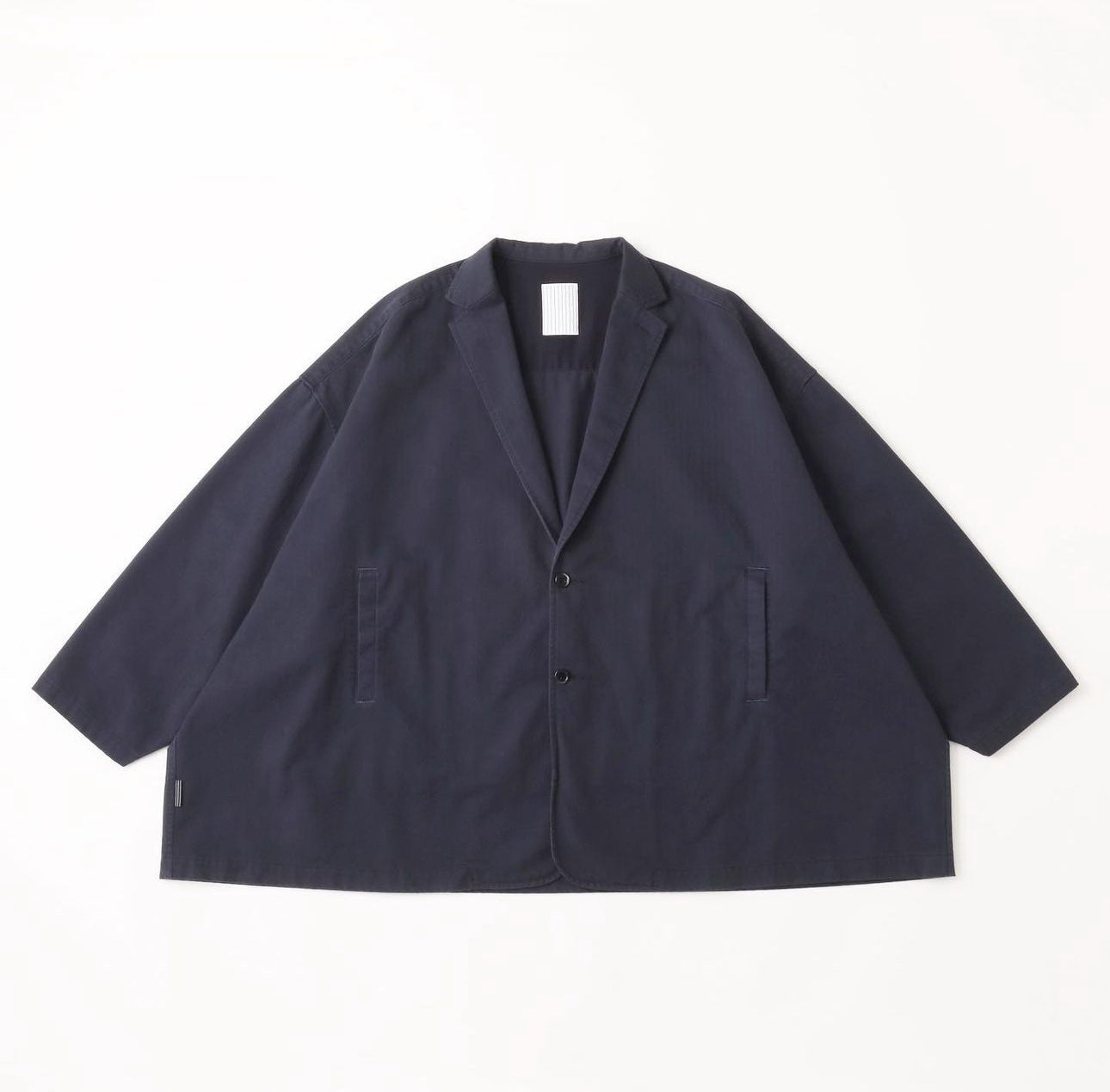 S.F.C 24FW - TAILORED SHIRT JACKET (HERRINGBONE)