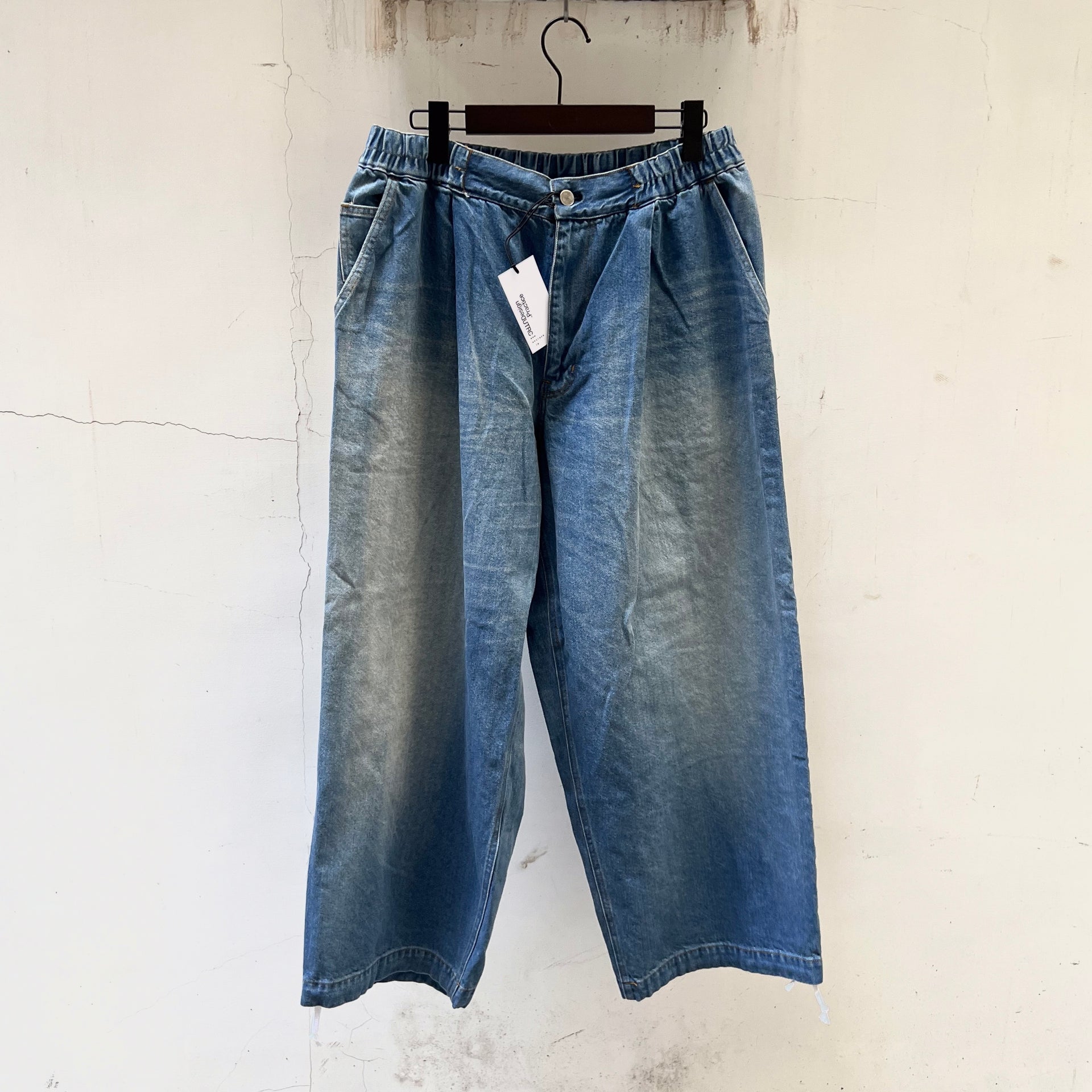 UNTRACE 24AW _132 DENIM TAPERED PANTS