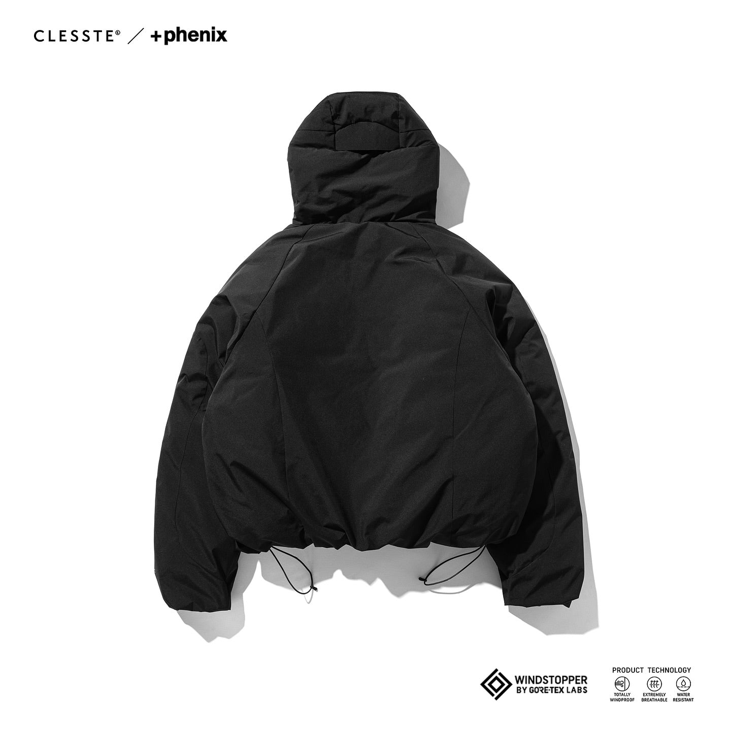 CLESSTE +phenix WINDSTOPPER® by GORE-TEX LABS PUFFER JACKET